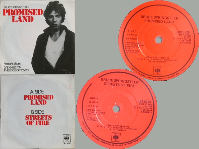 Bruce Springsteen - THE PROMISED LAND / STREETS OF FIRE